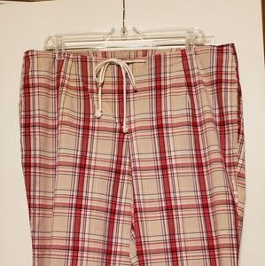 ➡️ Vintage Y2K No Boundaries XXL size 19 juniors cute plaid capri beach pants